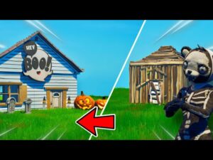 ¡CASA NOOB vs CASA HALLOWEEN PRO! Aquí no hay quien viva Fortnite 533
