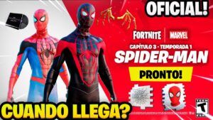 *CONFIRMADO* SPIDERMAN LLEGA en el CAPÍTULO 3! COSMÉTICOS de NARUTO *FILTRADOS* FORTNITE TEMPORADA 8
