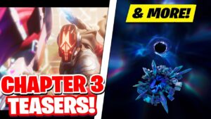 Chapter 3 MAP Teasers & Live EVENT! New Animals Leak, Beach POI, Geno Skin & Agent Jones Captured!