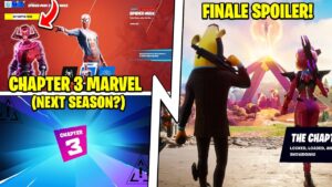 Chapter 3 MARVEL Season, TWO Battle Pass Skins, Finale Event Spoiler!