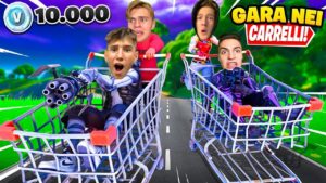Chi ESCE per ULTIMO dai CARELLI VINCE 10.000 V-Bucks!! Fortnite ITA