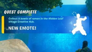 Comment avoir les Récompenses "Naruto" sur Fortnite !! (Skin, Emote, Emoji, Planeur..)