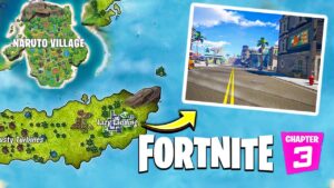 DIESER CHAPTER 3 ORT war direkt vor UNSERER NASE 😱 4 Naruto Skins OFFIZIELL | Fortnite Deutsch