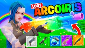 EL RETO DEL LOOT ARCOÍRIS PARA GANAR en Fortnite! 🌈