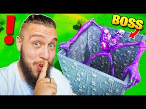 ELLE A OSÉ PIÉGER un BOSS GÉANT !! (Fortnite Saison 8)
