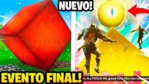 *EVENTO FINAL* NUEVO CUBO APARECE? FORTNITE X FALL GUYS! FILTRACIONES *TEMPORADA 8*