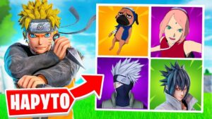 НАРУТО В ФОРТНАЙТ ! КУНАЙ СО ВЗРЫВНОЙ ПЕЧАТЬЮ В FORTNITE