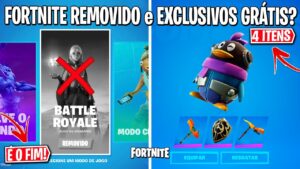 FORTNITE - FORTNITE ACABANDO, EVENTO AO VIVO, GANHAR MOCHILAS e PICARETAS?
