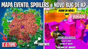 FORTNITE - MAPA CORROMPIDO, SPOILERS EVENTO e RASTRO GRÁTIS?