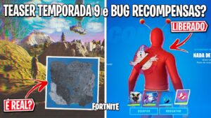 FORTNITE - PEGAR ITENS GRÁTIS, TRAILER JINX e VAZOU NOVO MAPA?