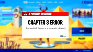 Fortnite Chapter 3, Bad News..