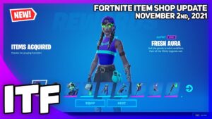 Fortnite Item Shop *NEW* MINTY LEGENDS NOW AVAILABLE! [November 2nd, 2021] (Fortnite Battle Royale)