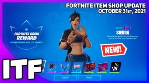 Fortnite Item Shop *NEW* SIERRA SET + HALLOWEEN SHOP! [October 31st, 2021] (Fortnite Battle Royale)