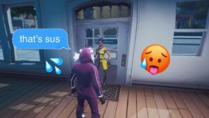 Fortnite Roleplay THE SUS FRIEND (SHE TRAPPED ME?!) (A Fortnite Short Film) #2