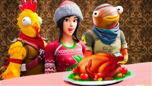 Fortnite but it's Thanksgiving...