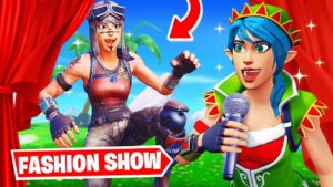 He invited me to a *FASHON* SHOW! (Fortnite)