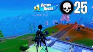 High Elimination Solo vs Squads Win Gameplay Full Game Season 8 (Fortnite PC Controller)