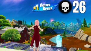 High Elimination Solo vs Squads Win Gameplay Full Game Season 8 (Fortnite PC Controller)