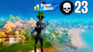 High Elimination Solo vs Squads Win Gameplay Full Game Season 8 (Fortnite PC Controller)