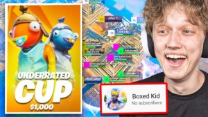 I Hosted an UNDERRATED PRO Tournament for $100 in Fortnite... (0 subscribers)