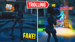 I Trolled Players At The Redacted Bunker In Fortnite