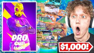 I found the BEST PRO in my $100 Tournament in Fortnite... (underrated?)