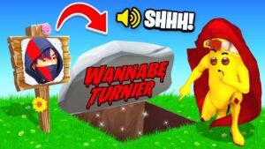 Ich STREAMSNIPE HEIMLICH das Fortnite TURNIER von WANNABE (eskaliert) 😂