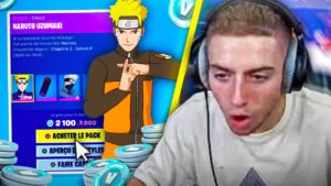JE DÉCOUVRE NARUTO SUR FORTNITE ! 😍 (j’kiffe de ouf)