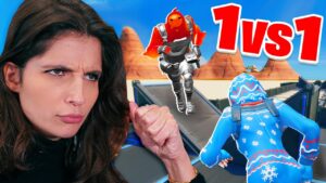 Je fais 1V1 avec Charlie sur FORTNITE !