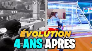 Je réagis à mon évolution sur FORTNITE ! (j'étais trop fort)