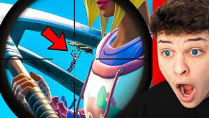 LUCKIEST FORTNITE PLAYS EVER!! (0.001% Chance)