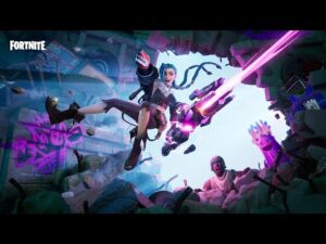 League Of Legends x Fortnite - JINX Is Coming To The Island!
