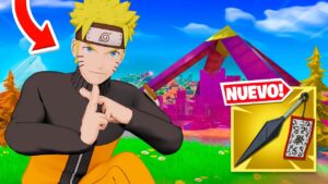 *NUEVA* ARMA MÍTICA DE NARUTO EN FORTNITE 🍜 (actualización)