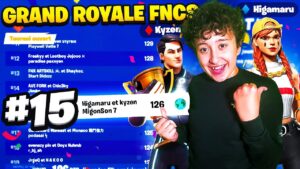 On a fait TOP 18 au FNCS GRAND ROYALE sur FORTNITE ! (on s'est pas qualifié😭)