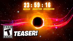 PRIMER TEASER OFICIAL de FORTNITE CAPITULO 3 🔥😱 *AGUJERO NEGRO*