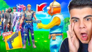 QUANTAS PESSOAS A PISTOLA DE COMBATE ATRAVESSA?! - VERDADE OU MENTIRA FORTNITE