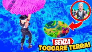 SI PUÓ VINCERE SENZA MAI TOCCARE TERRA!? Fortnite ITA