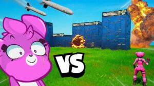 SÚPER BASE BLINDADA vs BOMBA NUCLEAR 😱💥 Aquí no hay quien viva Fortnite 536
