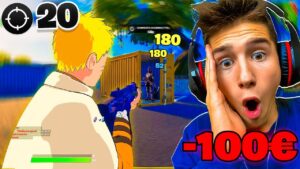 Se NON VINCI con 20 KILL SHOPPO 100 EURO e il BUNDLE NARUTO!! Fortnite ITA