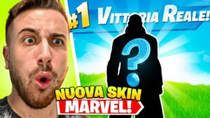Shoppo la *NUOVA* Skin MARVEL e VINCO la Partita! Fortnite ITA!