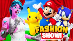 *VIDEO GAME* Fortnite FASHION SHOW… (so cool)