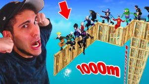 WELTREKORD Skybase in PUBLIC Fortnite Runde! (KEIN CUSTOM!) Über 60 Spieler!