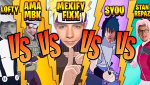 WER IST DER BESTE NARUTO NINJA? 🐱‍👤 gegen Mexify, Syou, Fixx, Lofty, MBK |  Fortnite Deutsch