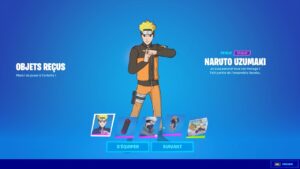 comment avoir le skin NARUTO gratuitement sur fortnite !!