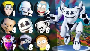 errate den FORTNITE SKIN am MECHA ROBOTER (schwer)