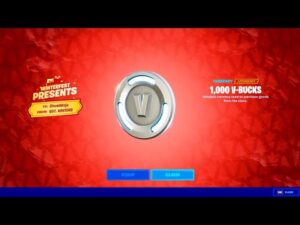 1,000 V-BUCKS REWARD for EVERYONE!