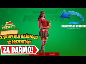 3 DARMOWE SKINY DLA KAŻDEGO! 12 PREZENTÓW! *JAK ODEBRAĆ! OGROMNY EVENT!*  - Fortnite