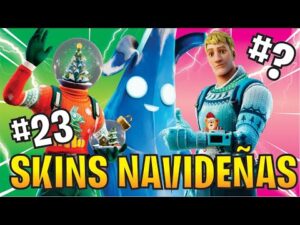 34 MEJORES SKINS NAVIDEÑAS DE TODO FORTNITE || RANKING MEJORES SKINS DE NAVIDAD @WINTRY  parte 2