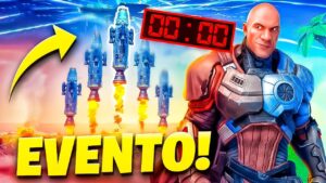 ¡AHORA! SE ACERCA *EVENTO del COHETE** de los 7 VISITANTES en FORTNITE! 💥 CAOZ