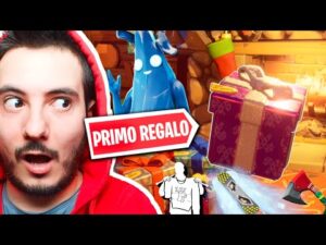 APRO IL MIO PRIMO REGALO DEL MEZZ`INVERNO 2021 🎁 Fortnite